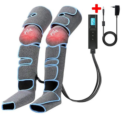 360° Foot Air Pressure Leg Massager Promotes Blood Circulation, Body Massager, Muscle Relaxation, Lymphatic Drainage Device 2022